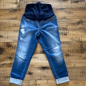 Maternity Crop Jeggings